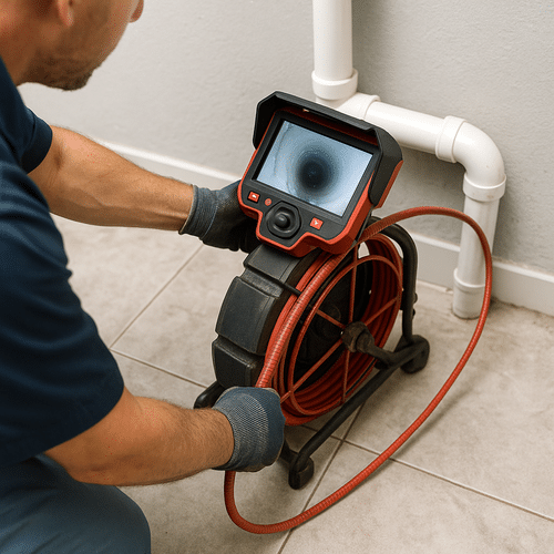 Plumbing Video Camera Inspection